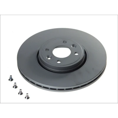 Imagen de ATE 24.0124 0191.1 Disco de freno 300,0 24,0 4 100,0 ventilado revestido altamente carbonizado con tornillos RENAULT: SCENIC 2, GRAND 2