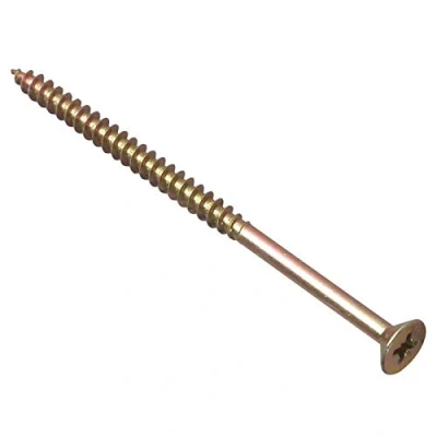 Imagen de Forgefix MPS590Y Tornillo Multiusos Compatible con Pozi CSK ST ZYP 5,0 x 90 mm, Caja de 100, Multicolor, 5 mm