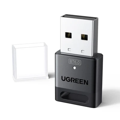 Imagen de UGREEN USB Bluetooth 6.0 Adaptador para PC Adapter Dongle Solo Sirve Windows 11/10/8.1 Compatible con Mando de PS5 PS4 Teclado Ratón Altavoces Auriculares