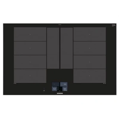 Imagen de Encimera Siemens iQ700 EX875KYW1E, Eléctrica, Inducción, 2 zonas, 30 cm, Negro