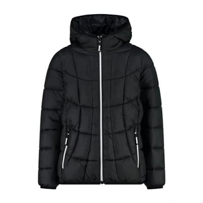 Imagen de CMP Chaqueta Kid G con capucha fija, Negro, 140