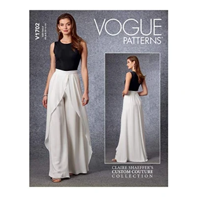 Imagen de Vogue Patterns V1702R5 Patrones de costura para pantalones mujer (tallas 34 46 48 50)