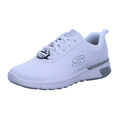 Imagen de Skechers Marsing Gmina, Zapatillas Mujer, White, 38.5 EU
