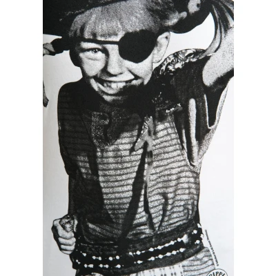 Imagen de Logoshirt Pippi Langstrumpf Pirat Camiseta estampada, Mujer, Talla: Medium, Altweiss