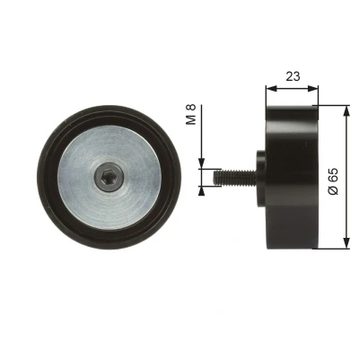 Imagen de GATES FleetRunner Micro V Kit T36082 Rodillo Guia