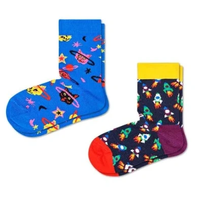 Imagen de Happy Socks Calcetines 2 pack Kids Space Cat Talla 12 24M