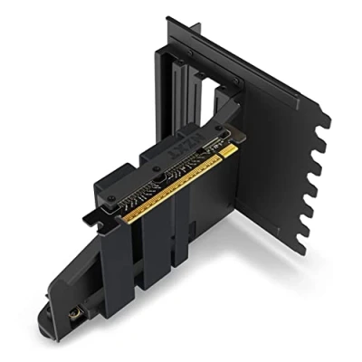 Imagen de NZXT Vertical GPU Mounting Kit AB RH175 B1 Cable elevador PCIe 4.0x16 de 175 mm Soporte para acero resistente Negro