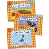 Imagen de Jolly Phonics Orange Level Readers Set 3: In Precursive Letters (briti