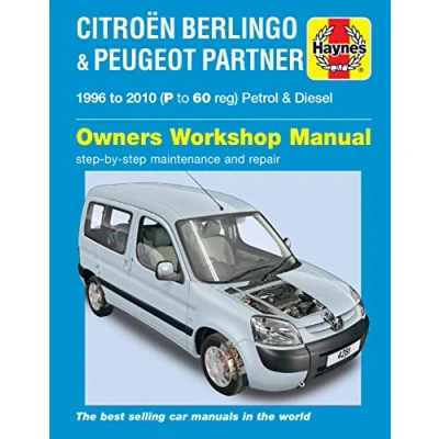 Imagen de Citroen Berlingo &amp; Peugeot Partner Petrol Diesel (96 10) Haynes Repair Manual