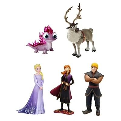 Imagen de Bullyworld Disney Frozen 2 / Juego de figuras Elsa, Anna, Kristoff, Sven y Bruni