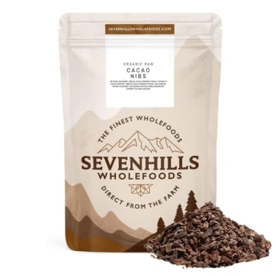 Imagen de Sevenhills Wholefoods Puntas de Cacao Crudo Orgánico (Nibs) 1kg