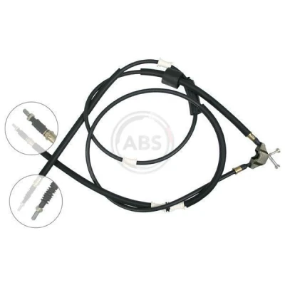 Imagen de A.B.S. K17135 Cable de Freno Mano 1610, 1610 Discos OPEL: Meriva A