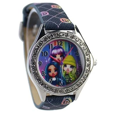 Imagen de RAINBOW HIGH Reloj analógico de pulsera para niños Color Marino, Correa