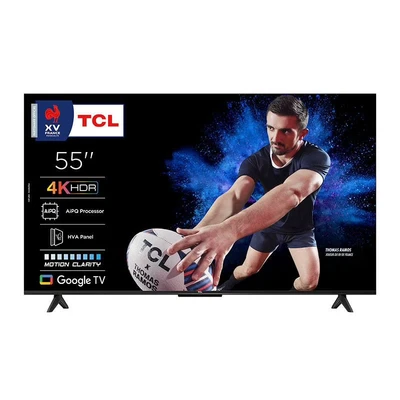 Imagen de TV LED 55&quot; TCL 55P6K, UHD 4K, AiPQ, Smart TV, DVB T2, 60 Hz, Negro