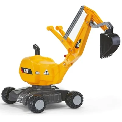 Imagen de rolly toys rollyDigger CAT excavadora de plástico totalmente funcional 421015