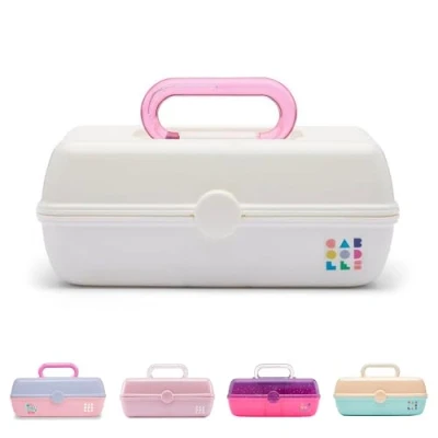 Imagen de Caboodles Estuche de Maquillaje para Mujer, White, 0, Bonito en tamaño pequeño