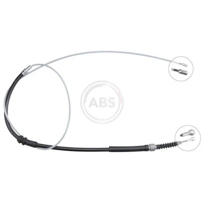 Imagen de A.B.S. K13875 Cable de Freno Mano 1727 Discos para dirección izquierda/derecha VOLKSWAGEN: Caddy 3