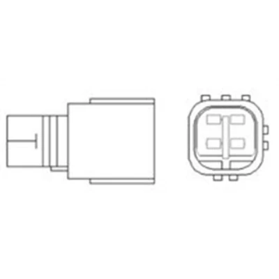 Imagen de MAGNETI MARELLI 466016355106 Sonda lambda térmico 4 SUBARU: Forester II, Impreza II Berlina, Legacy Limousine