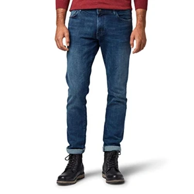 Imagen de Tom Tailor Josh Regular Slim Reloj de pulsera para hombre Azul (Mid Stone Wash Denim 10281). 31W x 32L