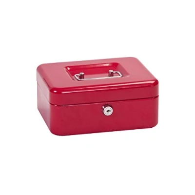 Imagen de Alco 841 caja de caudales fuerte 14 x 19 cm, color rojo 19cm