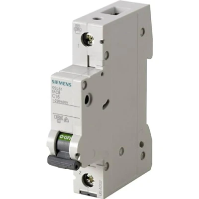 Imagen de Siemens 5sl6 Automático magnetotermico 230/400v 6ka 1 polo b 6a