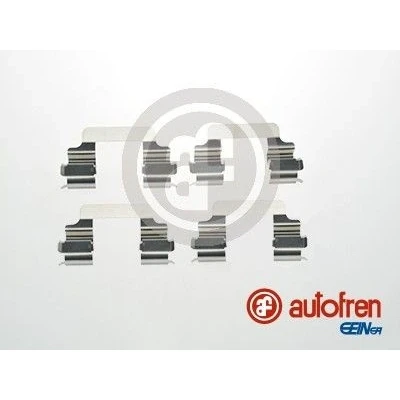Imagen de AUTOFREN SEINSA D42806A Kit de accesorios, pastillas frenos MERCEDES BENZ: Clase C Berlina, SLK, CITROËN: C8, Jumpy I MPV, Furgón