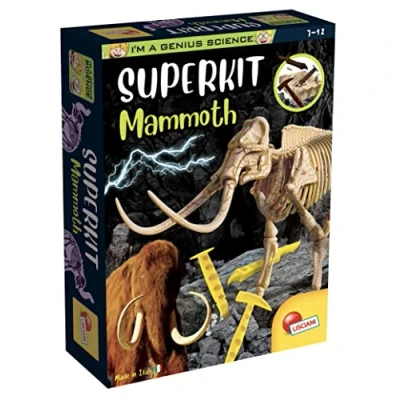 Imagen de Liscianigiochi I&#039;m Genius Superkit Dinosaurio Mamut Juego educativo científico para niños a partir de 7 años (79964)