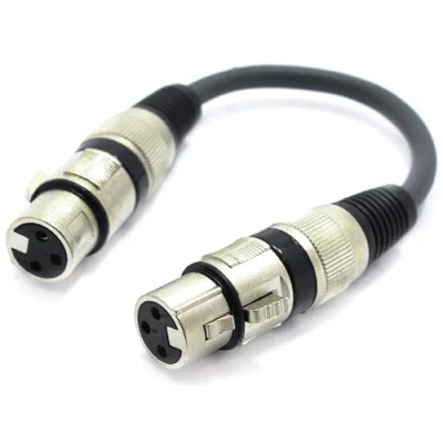 Imagen de VITALCO XLR Cable adaptador hembra a para micrófono de 3 pines