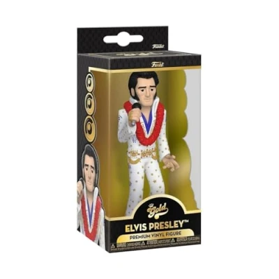 Imagen de Funko Vinyl Gold 5&quot;: Elvis Presley Figura de Acción Vinilo Coleccionable Idea Regalo Cumpleaños Mercancia Oficial Juguete Ideal para Music Fans Su Colección y Exhibir