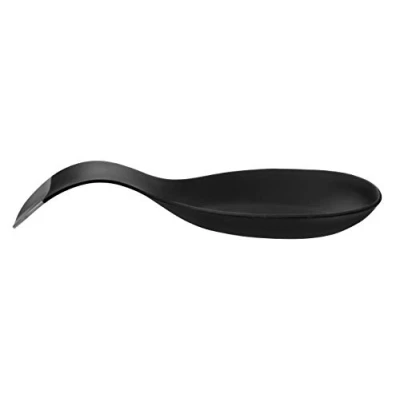Imagen de Premier Housewares Reposa cucharas, Esmalte, Negro Mate, Centimeters