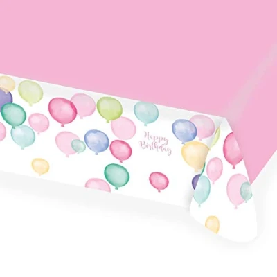 Imagen de Amscan 9903733 Happy Birthday Mantel, color pastel , color/modelo surtido