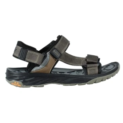 Imagen de Hi Tec sandalias hombre trekking ULA RAFT, calzado verano para Todo Terreno, cómoda (Olive/Black/Yellow, Sistema tallas EU, Adulto, Hombre, Números, mediano, 45)