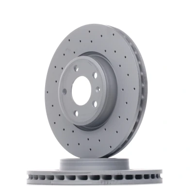 Imagen de ZIMMERMANN SPORT COAT Z 100.3377.52 Disco de freno 318 30 6/5 5 112 ventilación interna, perforado revestido altamente carbonizado AUDI: A4 B9 Avant