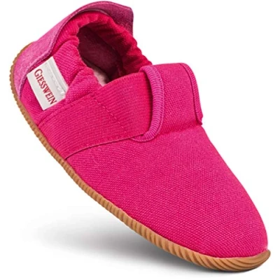 Imagen de Giesswein Türnberg, Zapatillas Algodón Unisex niños, Rosa Bright Pink, 38 EU
