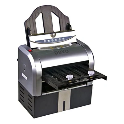 Imagen de Pavo 8717448055821 Plegadora (A4 A5, 60 130 gsm, capacidad 100 hojas), plateado