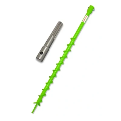 Imagen de WERHE taladro de tierra con soporte SDS Max 40 mm, punta resistente, pilotes, mm