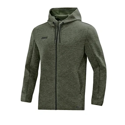 Imagen de JAKO Chaqueta con capucha para hombre Premium Basics, Hombre, hombre., 6829, Color caqui., xxx large