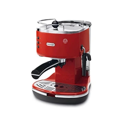 Imagen de De&#039;Longhi Eco 311.R Temperador de café, 1100 W, 1 Cups, 0 Decibeles, Acero Inoxidable, Rojo