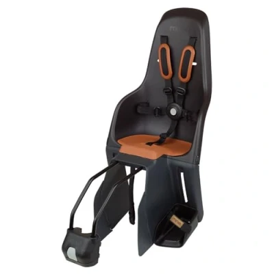 Imagen de MINIA for Frame 8405600001 Silla para Bicicleta Trasera con Anclaje en el Cuadro, Apta niños de 9 Meses a 6 años Color Negro.