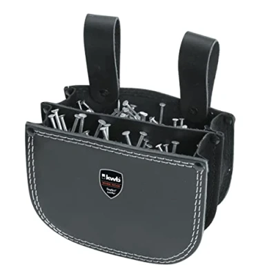 Imagen de KWB 49906420 Bolsa de clavos (con 2 compartimentos y con lazos para cinturón)