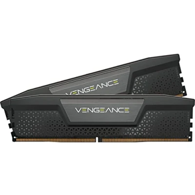 Imagen de Corsair Vengeance DDR5 96GB (2x48GB) 5200MHz C38 Optimizada para Intel Memoria (Regulación de Voltaje a Bordo, Perfiles XMP 3.0 Personalizados, Formato Compacto, Disipador Calor Aluminio) Negro