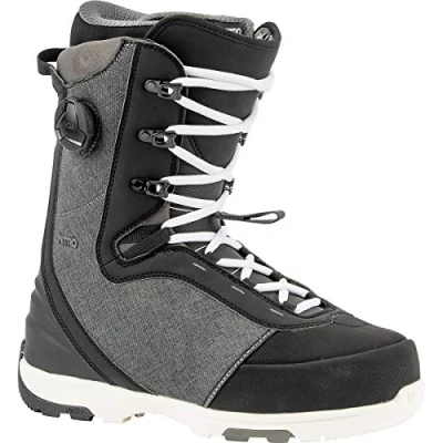 Imagen de Nitro Snowboards Herren Club Hybrid Boa &#039;20 All Mountain Freeride Freestyle Schnellschnürsystem Boot Snowboardboot Botas de Snowboard, Hombre, Negro, 31
