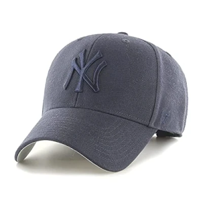 Imagen de &#039;47 MLB New York Yankees Cold Zone MVP DP Gorra de béisbol unisex, azul marino, Talla única