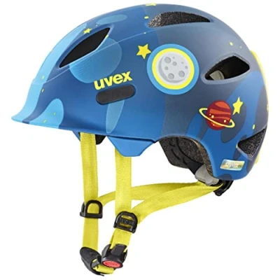 Imagen de uvex oyo style, casco infantil ligero, ajuste de talla individualizado, luz LED opcional, deep space matt, 45 50 cm