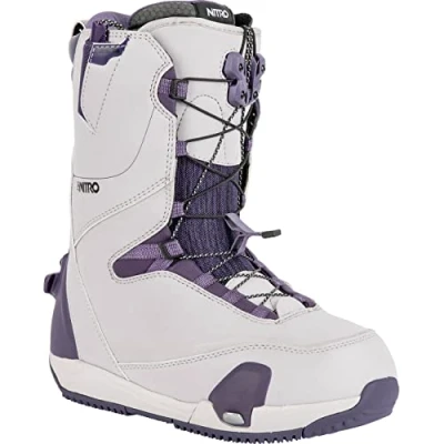 Imagen de Nitro Snowboards Cave TLS Step On Botas de Snowboard, Mujeres, Lilac Purple, MP 25,0 // EU 38 2/3 US 7