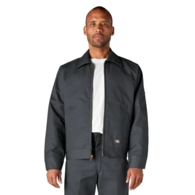 Imagen de Dickies Insulated Eisenhower Front Zip Jacket Chaqueta, Gris Oscuro, L Tall para Hombre