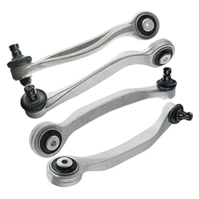 Imagen de Frankberg 4x Brazo guía transversal Eje Delantero Delantera Trasera Arriba Compatible con A6 4F2 C6 2004 2011 A8 4E2 4E8 2002 2010 P.h.a.e.t.o.n 3D 2016 Sustituir# 8E0407693AG