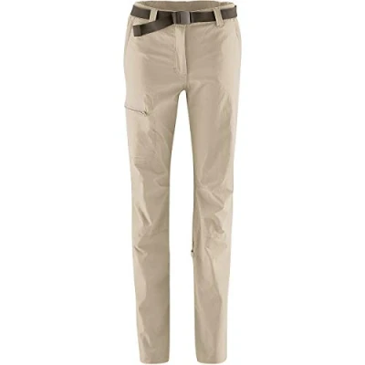 Imagen de Maier Sports Lulaka, Pantalones de Senderismo para Mujer, Gris (Feather Grau), 48