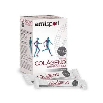Imagen de Colageno Con Magnesio + Vitamina C Ana Maria Lajusticia 20 Sticks 5 G Sabor Fresa