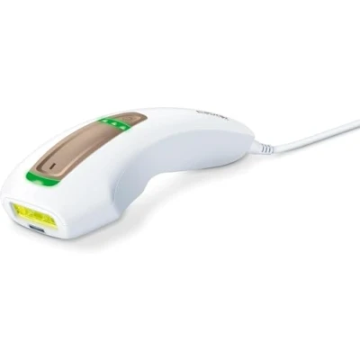Imagen de Beurer IPL Pure Skin Pro Depiladora compacta, depilación permanente con modo Auto Flash, clínicamente probado, 200.000 pulsaciones de luz, 3 niveles intensidad, color blanco